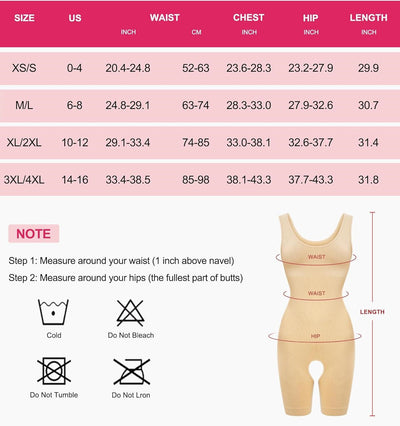 Women Full Body Shaper | Gotoly Shapewear for women Scoop Neck Tank Tops Bodysuits Jumpsuits Waist Trainer Full body Shaper